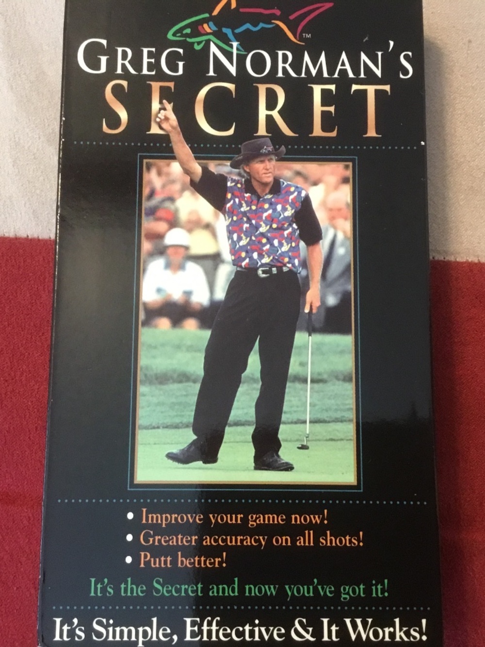 Greg Norman’s Golf Secret VHS Tape